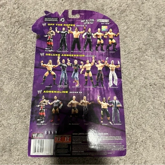 JAKKS WWF WWE OFF THE ROPES SERIES 12 BATISTA FIGURE SEALED - Picture 3 of 3
